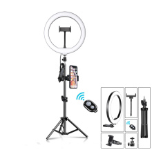 10inch Photography Lighting LED Selfie Ring Light With Tripod Mobile Holder For Makeup Video